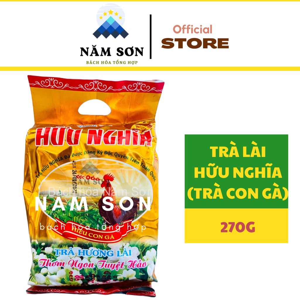 Trà Lài Hữu Nghĩa  gói 270g thơm ngon