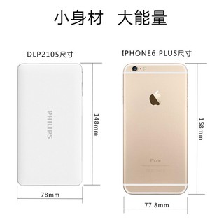 Pin sạc dự phòng Philips DLP2105 20000mAh
