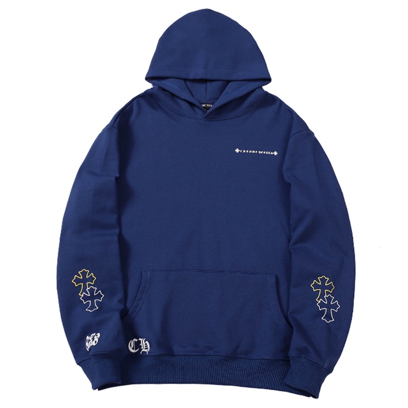 Áo Hoodie Tay Dài In Hình CHROME HEARTS Sanskrit Thời Trang Cho Nam Nữ