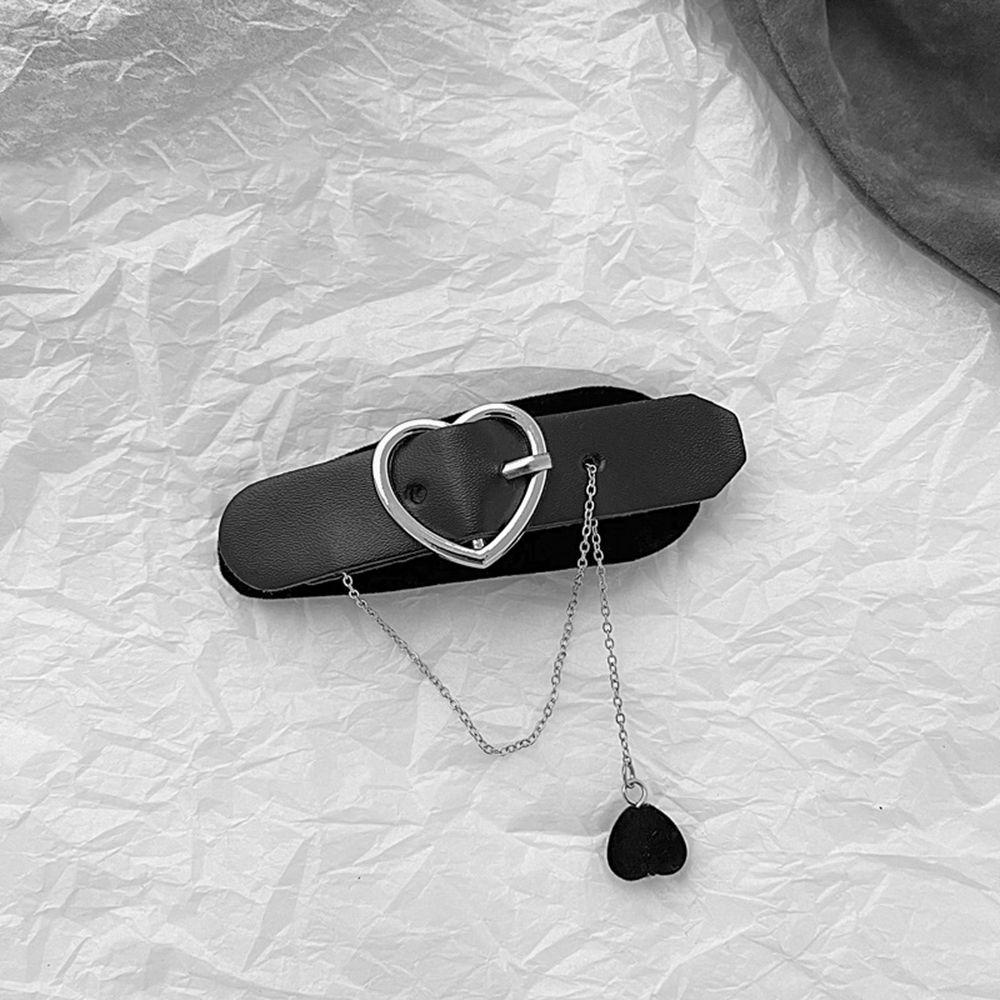 JARRED Kẹp Tóc Hình Nơ Phong Cách Punk Ngọt Ngào Cho Nữ