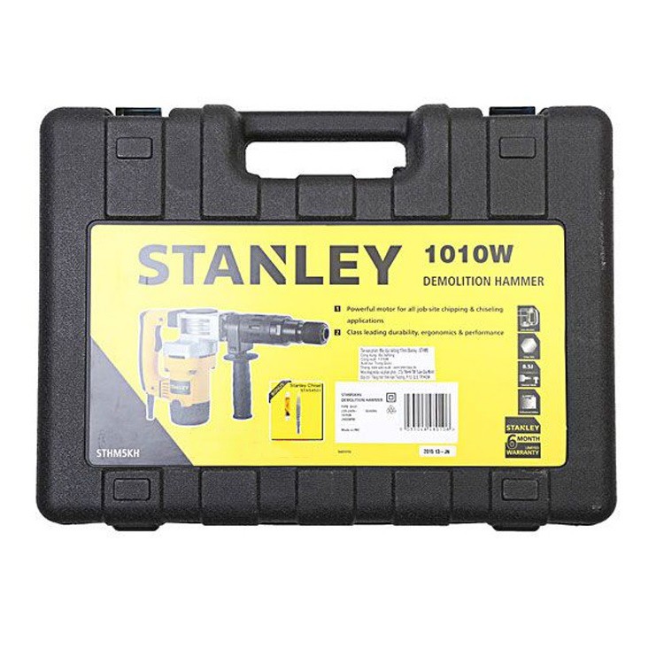 Máy khoan đục bê tông, đục tường Stanley STHM5KH-B1 (Bảo hành điện tử 24 tháng)