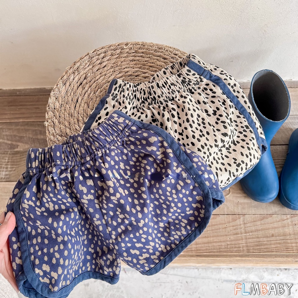 Quần NgắN ChấM Bi MềM MạI Cho Bé GáI