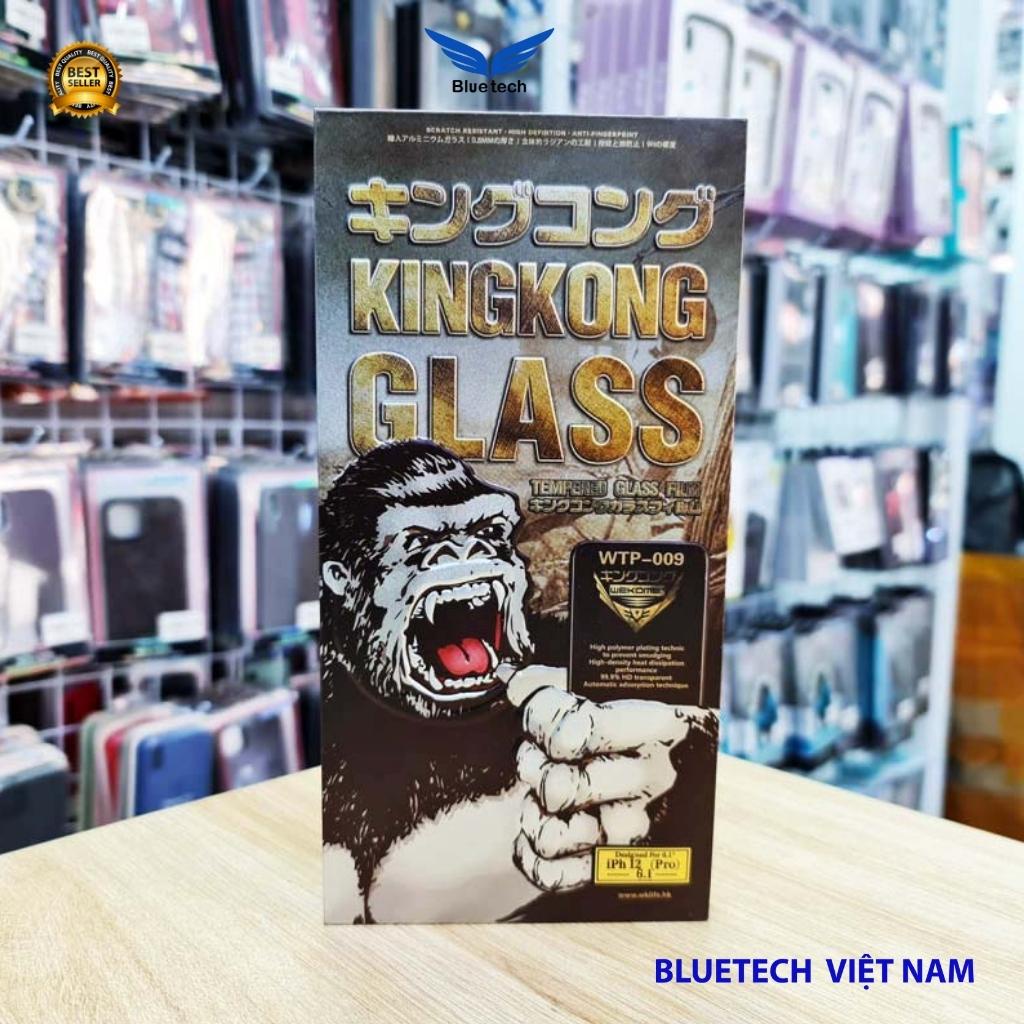 Kính cường lực cao cấp, Kính cường lực KingKong Full màn hình cho ip 7 - 14ProMax - Bluetech