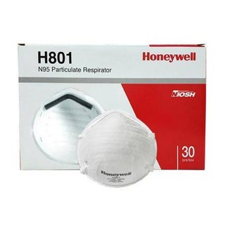 COMBO 10 khẩu trang Honeywell H801 -NIOSH N95, lọc hạt bụi siêu mịn - chống ô nhiễm không khí P2.5 P3.0