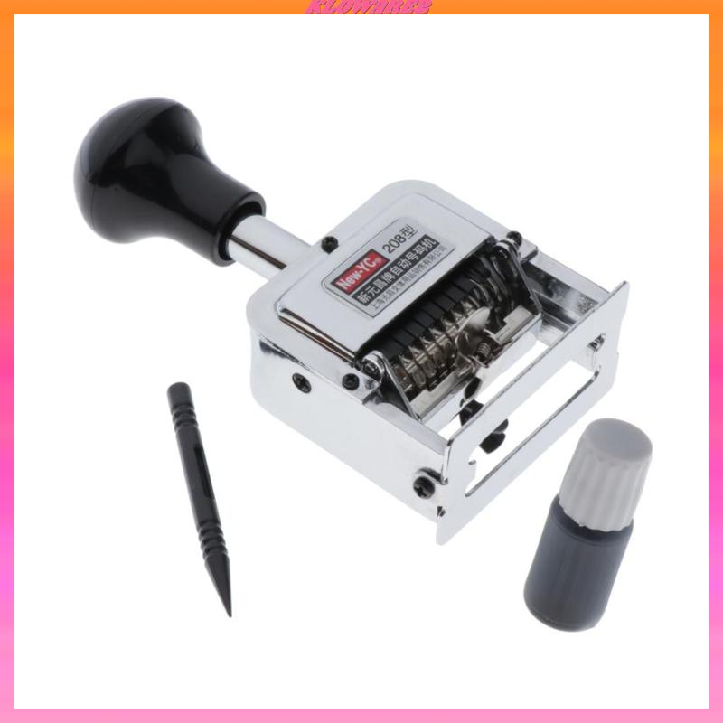 Máy Đóng Và Đánh Số Tự Động 8 Chữ Số Bằng Kim Loại