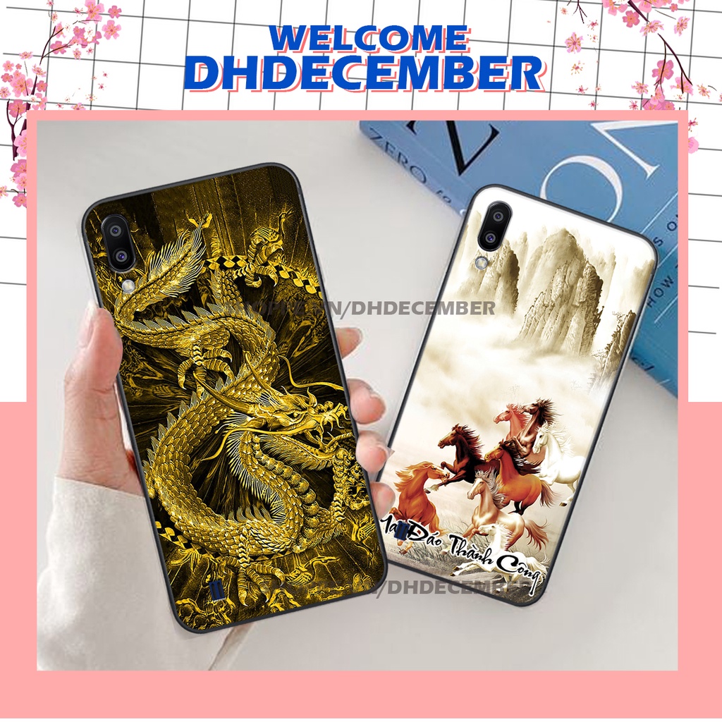 Ốp lưng Samsung Galaxy A10 / M10 in hình thư pháp tâm an vạn sự an ,mã đáo thành công SIÊU CHẤT
