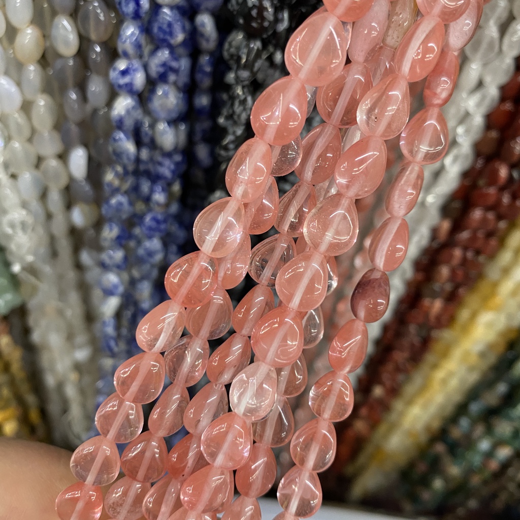 DIY Imitation Drop Shape Loose Beads For Making Accessories 8x10mm