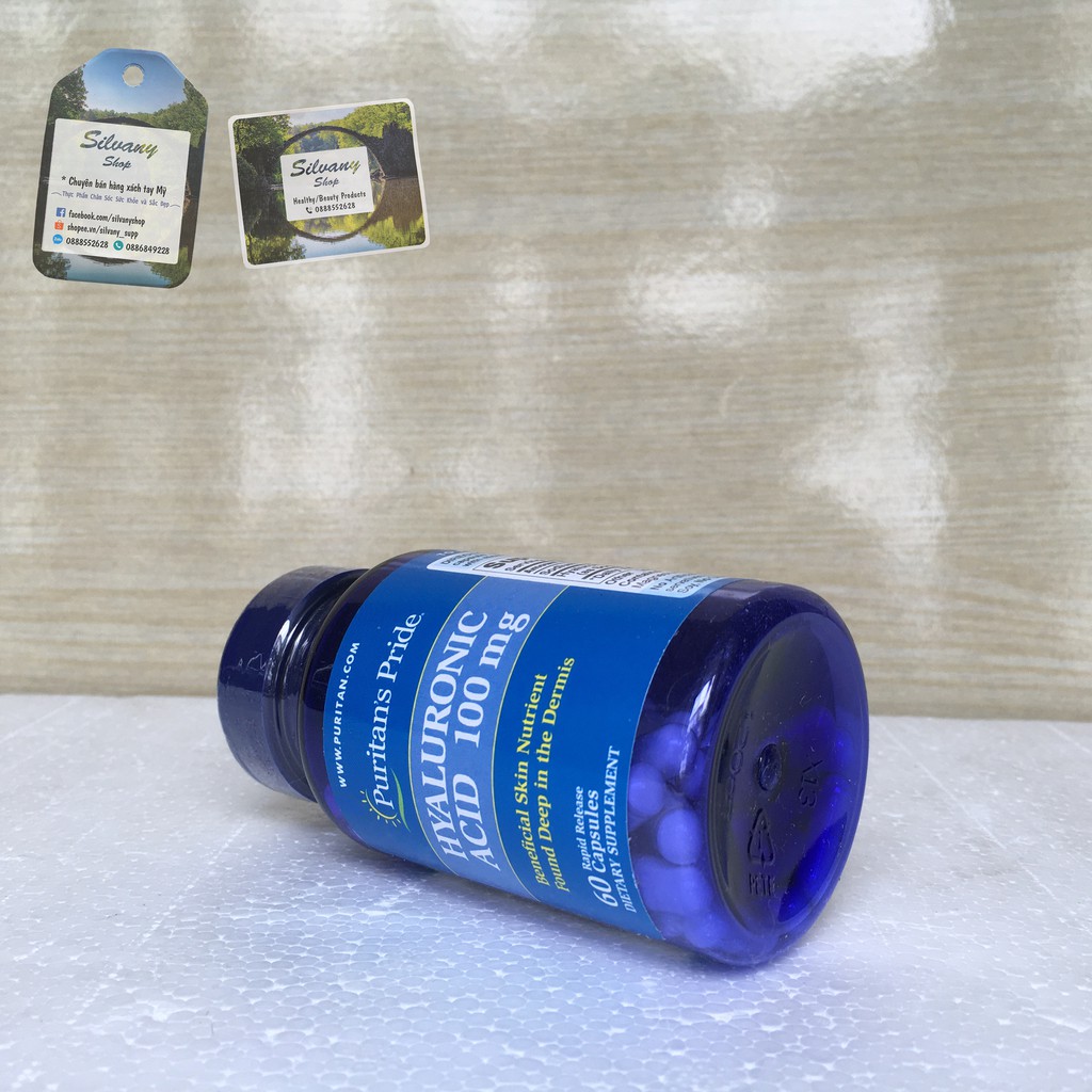 Hyaluronic_Acid 100mg Puritan's_Pride – Cấp Nước, Bù Ẩm Cho Da, Hỗ Trợ Đẹp Da | BigBuy360 - bigbuy360.vn