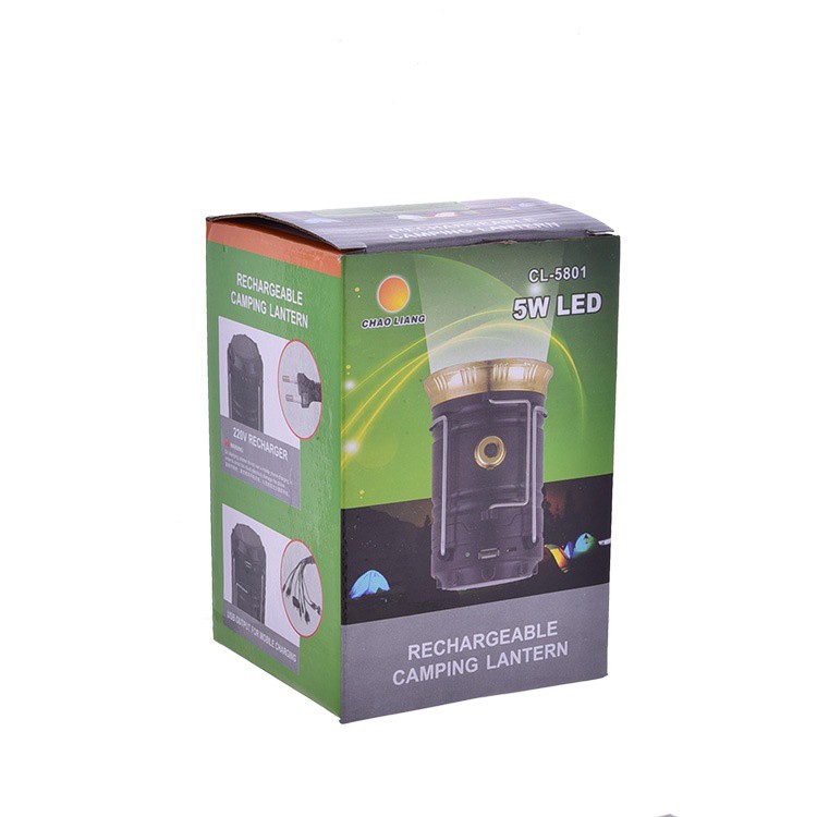 Đèn năng lượng mặt trời kiêm pin dự phòng LED