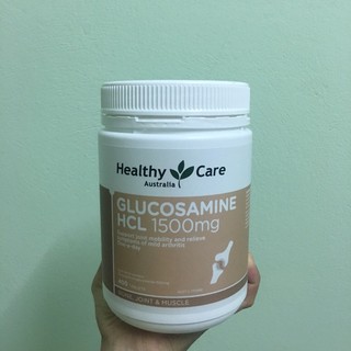 Viên uống bổ khớp Glucosamine HCL 1500mg Healthy care 400 viên