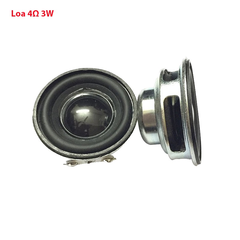 Loa toàn dải 4Ω 3W 40mm từ 18mm