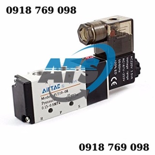 Van điện từ Airtac 4V210-08 220V giá rẻ cho sinh viên - Airtac 4V210-08 220V 2