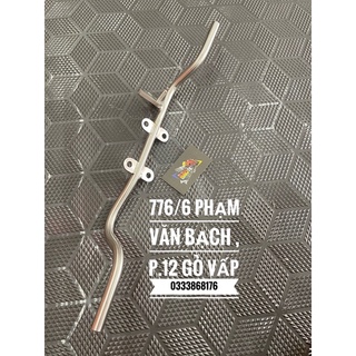 GÁC CHÂN MÁY TRƯỚC INOX 304 DÙNG CHO WAVE - FUTURE