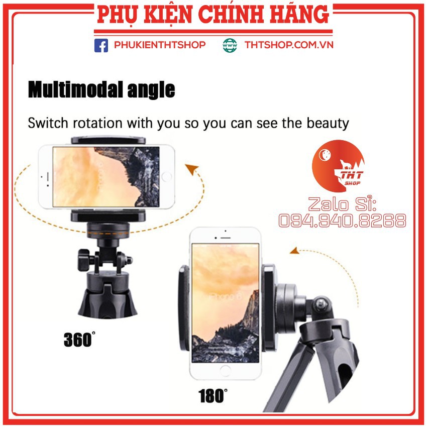 Tripod Support Mini Cho Điện Thoại, Máy Ảnh - Tripod 3 Chân