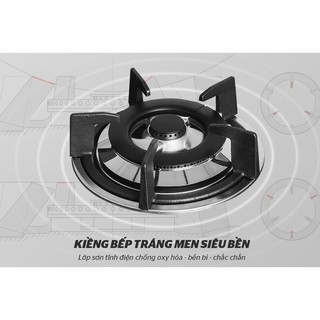 Bếp ga SUNHOUSE MAMA MMB6633 âm kính đánh lửa IC