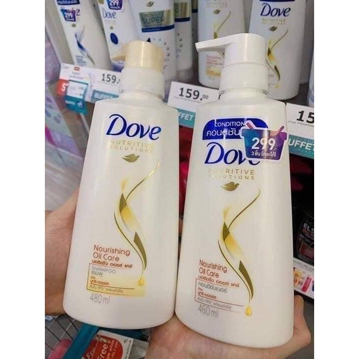 Dầu gội Dove Thái Lan chai to 460ml