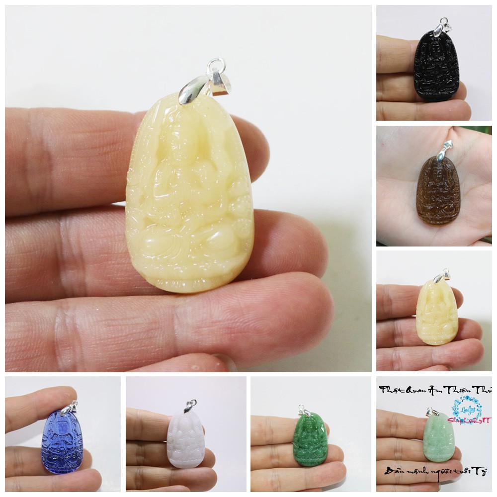 MIỄN PHI VẬN CHUYỂN - Mặt dây chuyền phật Bất Động Minh Vương - Phật bản mệnh người tuổi Dậu