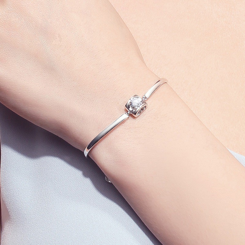 Vòng tay bạc 925 thời trang Trang sức cho phụ nữ