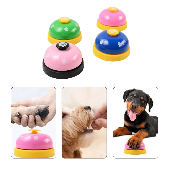 Chuông bấm huấn luyện cho chó mèo thú cưng - chuông huấn luyện cho cún con đi vệ sinh, xin ăn