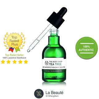 The Body Shop Tea Tree Anti-Imperfection Daily Solution - Tinh Chất Loại Bỏ Khuyết Điểm Và Tình Trạng Mụn 50ml