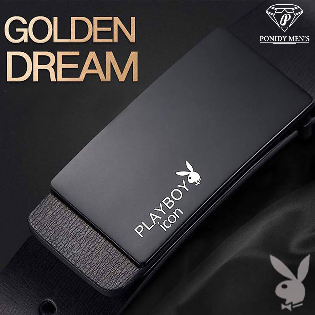 [CHÍNH HÃNG] Thắt Lưng Da Nam PLAYBOY Hàng Hiệu Cao Cấp