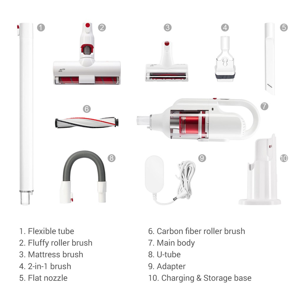 [ĐỜI MỚI NHẤT] Máy Hút Bụi Cầm Tay Không Dây Đa Năng PUPPYOO T10 Plus Lực Hút 19000Pa Gọn - Nhẹ - Tiện Lợi BH 24 Tháng