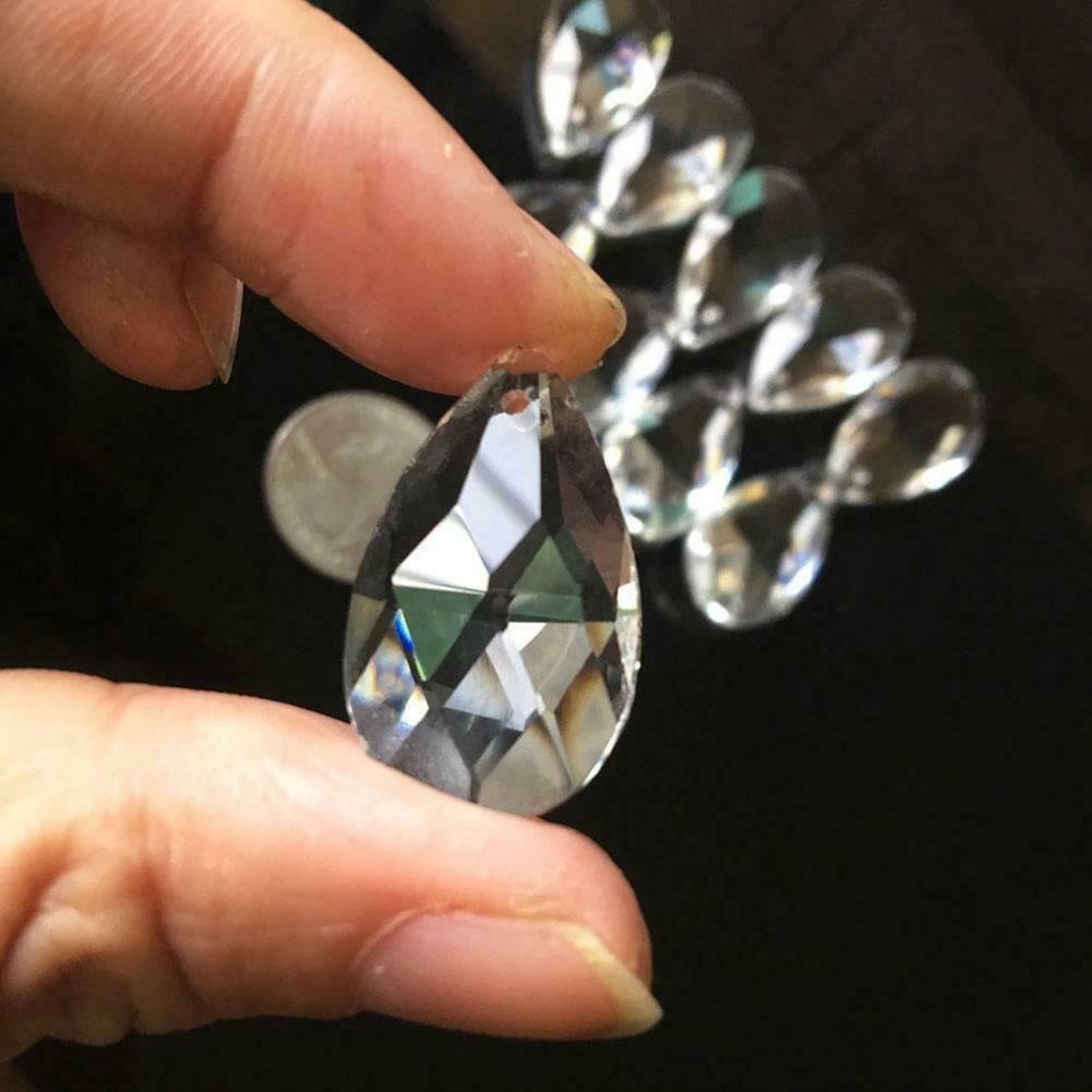 1 Chuỗi Hạt Pha Lê Giọt Nước Màu Xanh Lá Dùng Trang Trí Đèn Chùm Prisms X0S1 | BigBuy360 - bigbuy360.vn