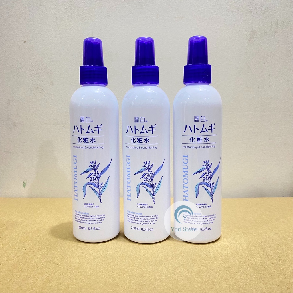 Xịt Khoáng ý dĩ Reihaku Hatomugi Dưỡng Ẩm và Làm Sáng Da 250ml Nhật Bản