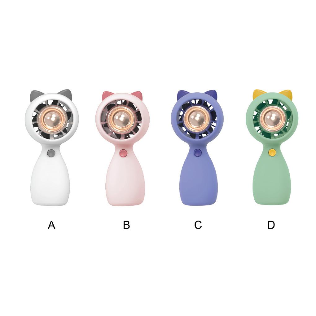 Quạt Làm Mát Mini Cầm Tay Sạc Pin Tiện Dụng