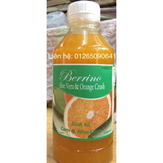 Sinh tố Cam+ Nha đam Berino
