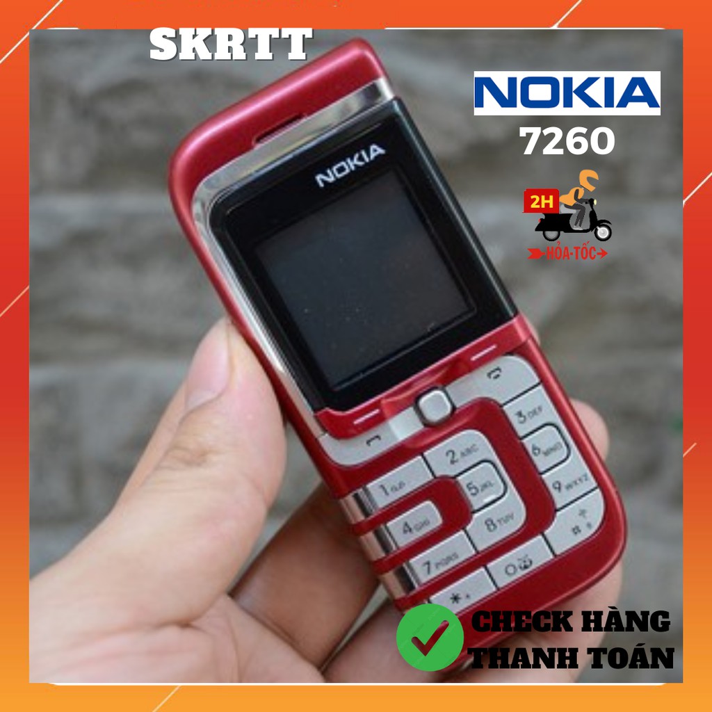 Điện Thoại NOKIA 7260  Chính Hãng Bảo Hành 12 Tháng