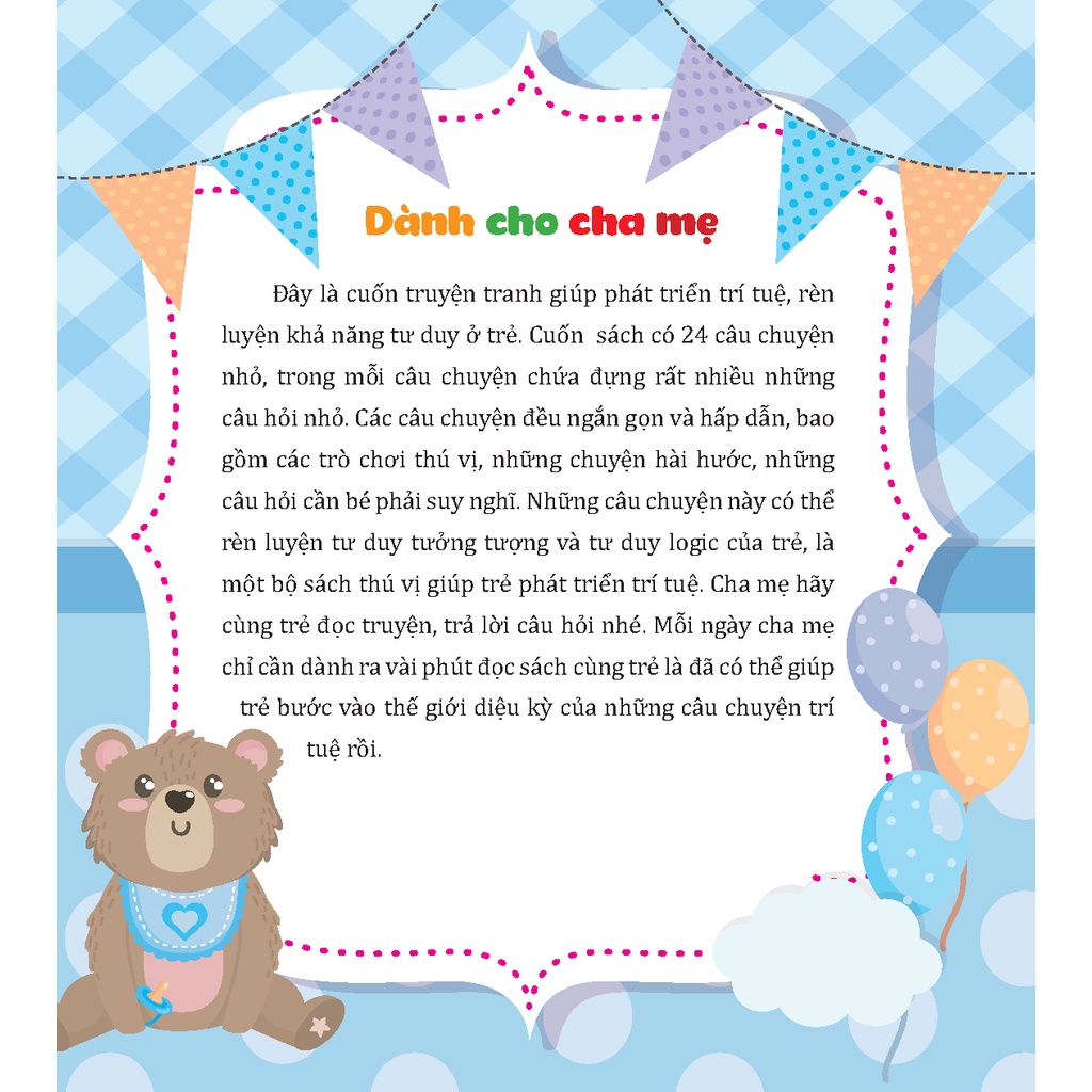 Sách - Truyện kể trước khi ngủ-Phát triển trí tuệ