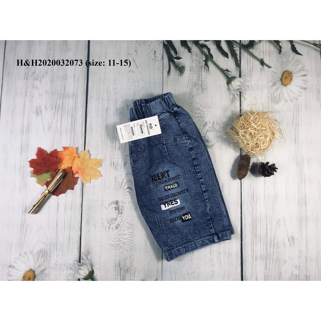 🌟🌟QUẦN JEAN KIDS SHORT CHO TRẺ NAM