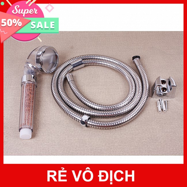 [Hot]-VÒI HOA SEN TĂNG ÁP  NANO CÓ LỌC NƯỚC KÈM DÂY- Rẻ Vô Địch