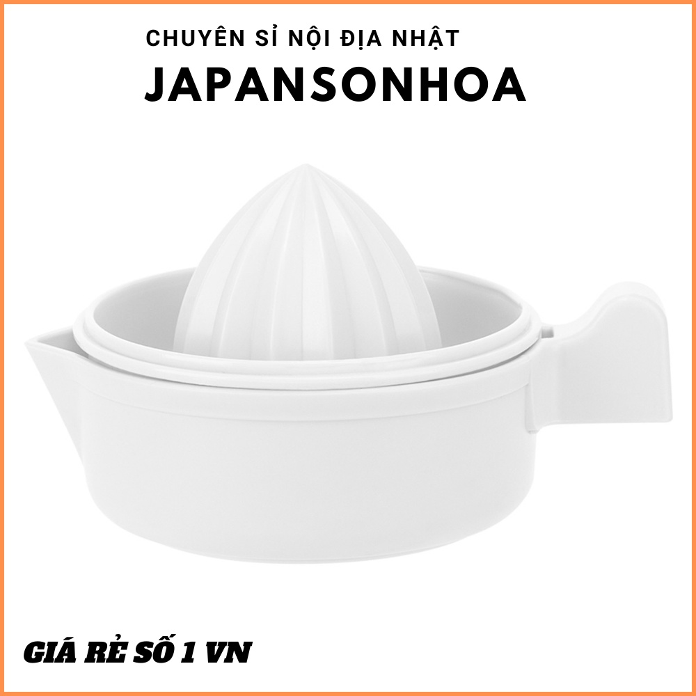 Dụng cụ vắt cam ⚡𝗙𝗥𝗘𝗘 𝗦𝗛𝗜𝗣 ⚡ Bộ vắt cam bằng nhựa tiện lợi giúp lọc hạt có 2nấc to nhỏ có thể vắt cam chanh bưởi