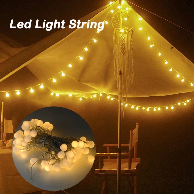 Dây Đèn Led 2/3/6M 10/20/40 Chế Độ Ánh Sáng Trang Trí Đa Năng