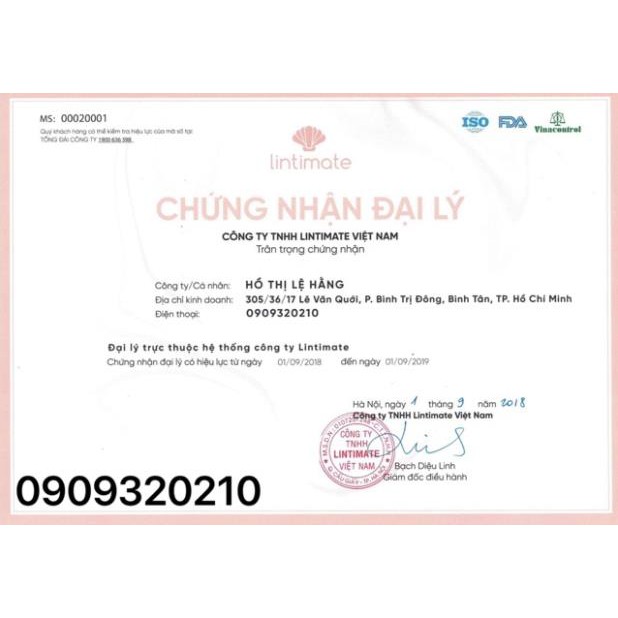 [Che tên] Dung dịch vệ sinh phụ nữ Lincare dung dịch vệ sinh cốc nguyệt san Lincare Date mới