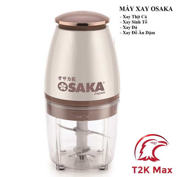 Máy xay sinh tố - Máy xay thịt xay đá Osaka công suất 350w đa năng - T2K Max