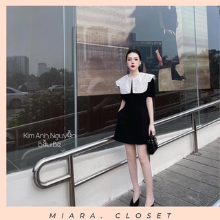 Váy Đen phối Cổ yếm Đầm Xinh dự tiệc Siêu sang
