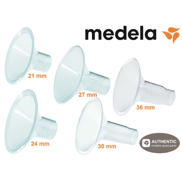 Phễu hút sữa Medela size 24 kèm trợ phễu size 21