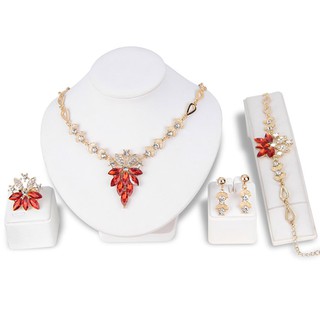Bộ trang sức cô dâu 4 món chùm nho BHB84