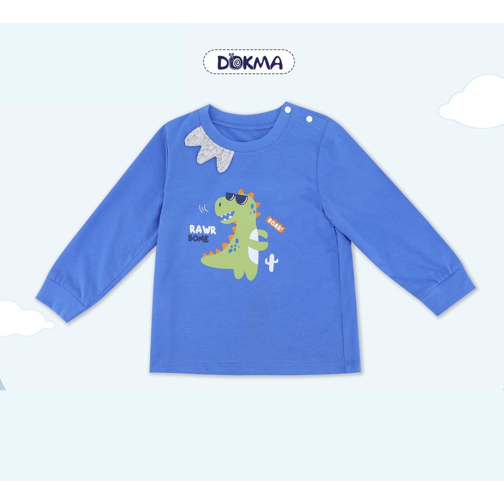 DA1114 Áo cài vai dài tay Dokma