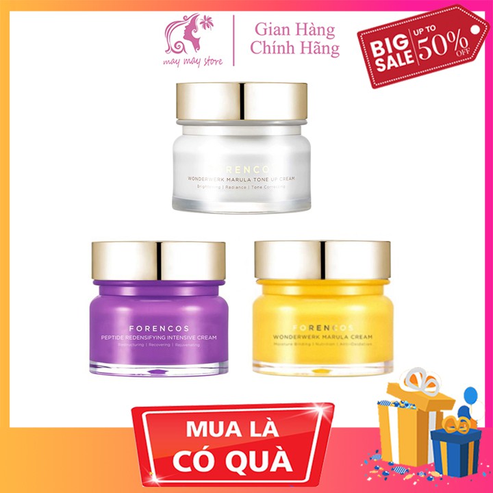 Kem Forencos 50ml Dưỡng Trắng Da Hàn Quốc Giúp Làn Da Trắng Sáng Căng Bóng Mờ Vết Thâm Nám Da