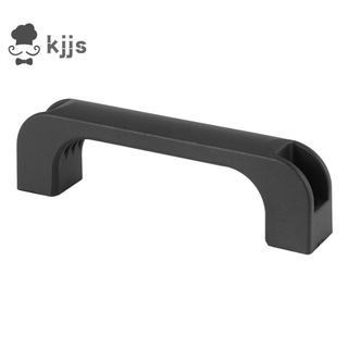 Tay Nắm Cửa Tủ Kéo Hình Chữ Nhật Bằng Nhựa Màu Đen 5.2 "