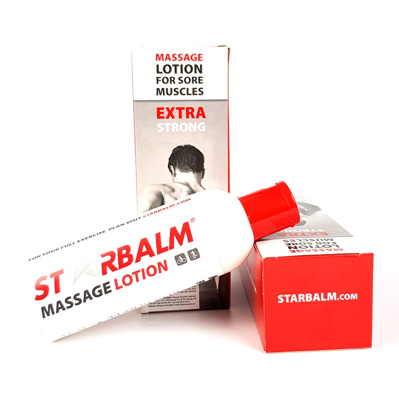 Kem Xoa Bóp Starbalm Massage Lotion 200Ml - giúp giảm đau cơ &amp; khớp - cvspharmacy