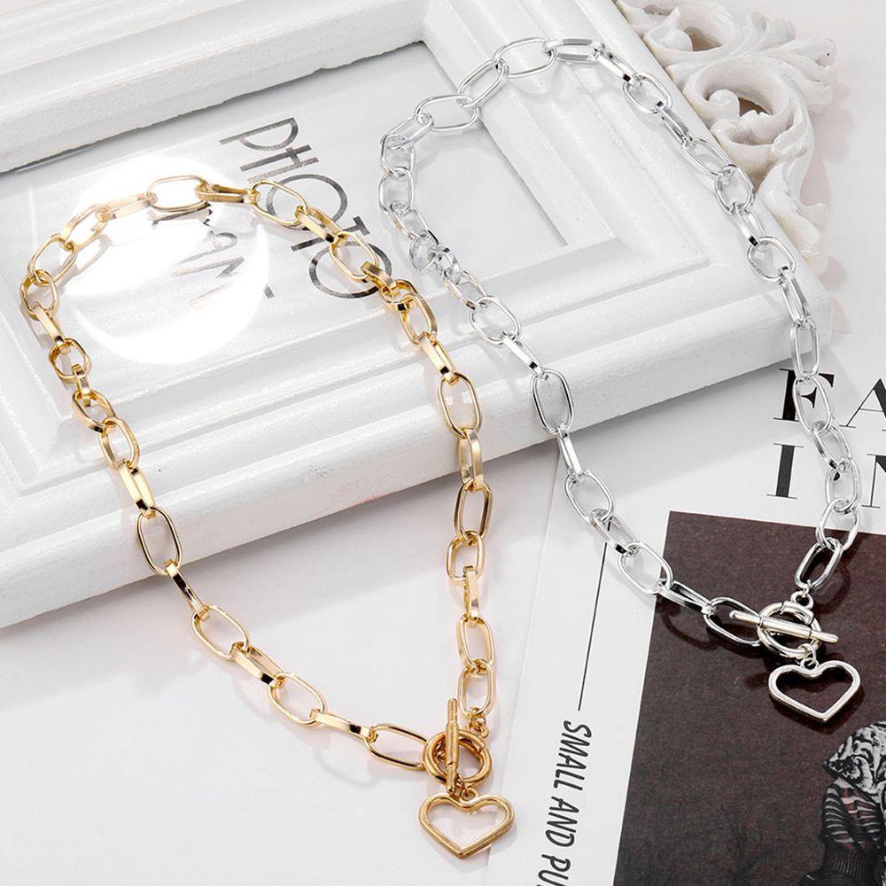 JARRED Vòng cổ Hợp Kim Màu Trơn Cá Tính Cho Nam Nữ