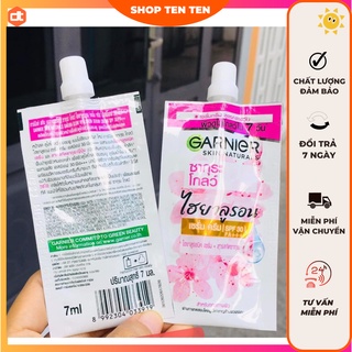  Gói Kem Dưỡng Chống Nắng Garnier Skin Naturals Thái Lan 7ml 