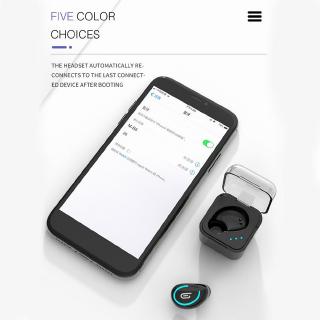 Tai Nghe Bluetooth 5.0 Không Dây Mini Có Mic