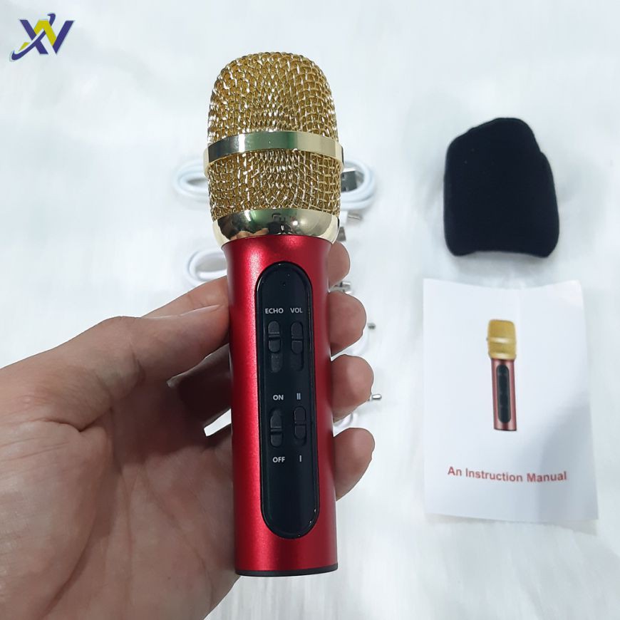 Bộ Micro C11 Live Stream, Hát Karaoke Chuyên Nghiệp Mới, Đầy Đủ Phụ Kiện Tai Nghe, Cáp Sạc, Dây Live, Dây Lấy Nhạc ...