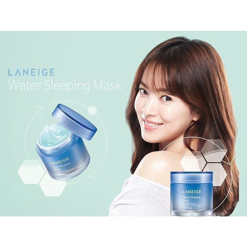 Mặt nạ ngủ Laneige - Mặt nạ ngủ dưỡng ẩm cấp nước sáng da Laneige Water Sleeping Mask Mini